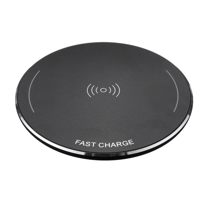 Bakeey 10W Metal Scrub QI - Wireless Fast Charging Pad for iPhone X, 8/8 Plus, Samsung S8, iWatch 3 - Perfect for Tech-Savvy Users on the Go - Shopsta EU