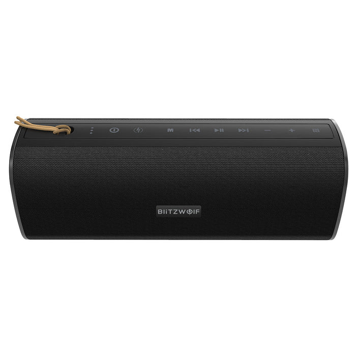 BlitzWolf BW-WA2 & BW-WA2 Lite - 20W & 12W Bluetooth Wireless Speaker with Dual Passive Diaphragm, TWS Bass Stereo, Outdoor Soundbar, Built-in Mic - Perfect for Outdoor Entertainment and Hands-free Calls - Shopsta EU