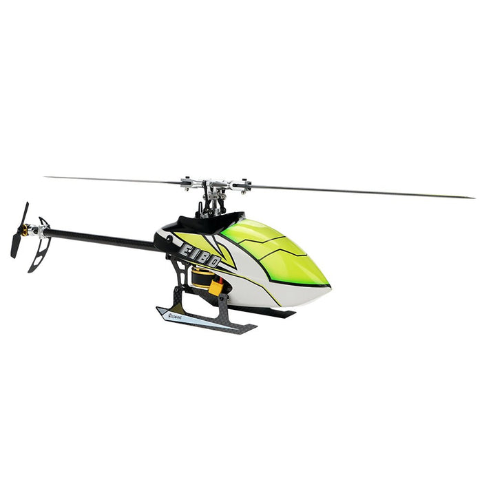 Eachine E180 V2 - 6CH 3D6G System, Dual Brushless Direct Drive Motor, Flybarless RC Helicopter BNF (FUTABA S-FHSS Compatible) - Perfect for Enthusiasts and 3D Pilots - Shopsta EU