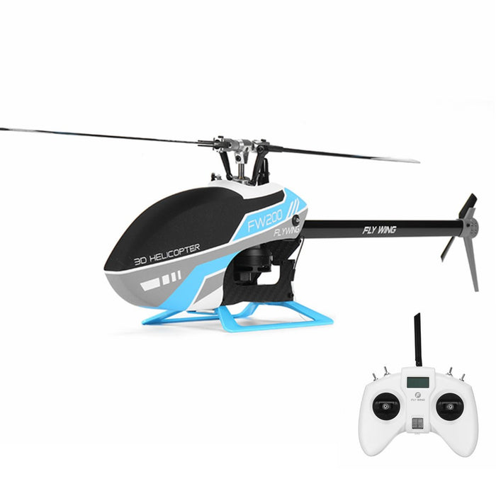 FLY WING FW200 - 6CH 3D Acrobatics GPS RC Helicopter with Altitude Hold, One-Key Return, APP Adjust & H1 V2 Flight Control System - Ideal for Aerial Stunts Enthusiasts - Shopsta EU