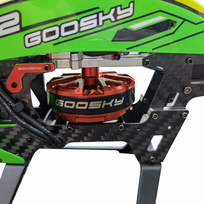 GOOSKY S2 6CH - 3D Aerobatic RC Helicopter with Dual Brushless Direct Drive Motors & GTS Flight Control System - Perfect for Advanced Flying Enthusiasts - Shopsta EU