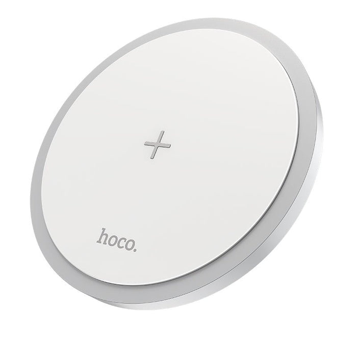 HOCO CW26 Wireless Charger - Fast Charging 7.5W / 10W / 15W Compatibility with iPhone 14 Pro Max, Samsung, Xiaomi 13, TWS Headsets - Ideal for Seamless and Convenient Device Charging - Shopsta EU