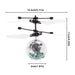 Mini Gesture Sensing Helicopter - Levitation Flying LED Light Crystal Ball RC Kids Toys - Perfect Gift for Children's Entertainment and Fun - Shopsta EU