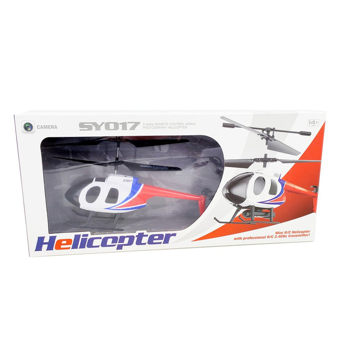 SY017 - 2.4G 3.5CH RC Helicopter with 720P Camera and Altitude Hold - Perfect for Beginners and Aerial Photography Enthusiasts - Shopsta EU