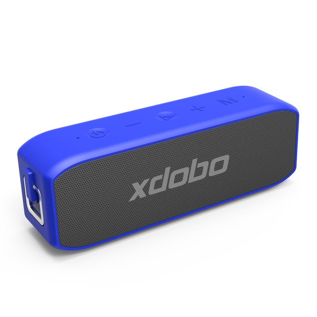 XDOBO Wing 20W - Portable Wireless Bluetooth 5.0 Speaker, IPX7 Waterproof Soundbar, Super Bass Stereo HiFi, Sound Box TWS Audio Player, Boombox - Ideal for Outdoor Enthusiasts and Music Lovers - Shopsta EU