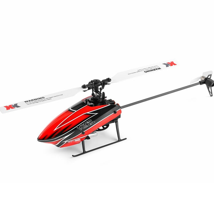 XK K110S 6CH Helicopter - Brushless 3D6G System, RTF Mode 2, FUTABA S-FHSS Compatible - Perfect for RC Enthusiasts and 3D Flying Beginners - Shopsta EU